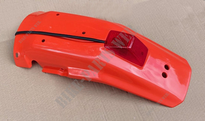 Plastique, garde boue arrière UFO Flash Red Honda XR250R à partir de 86, XR350R 85 et 86, XR600R - GARDE BOUE AR XR250RG--S/XR600RF R119